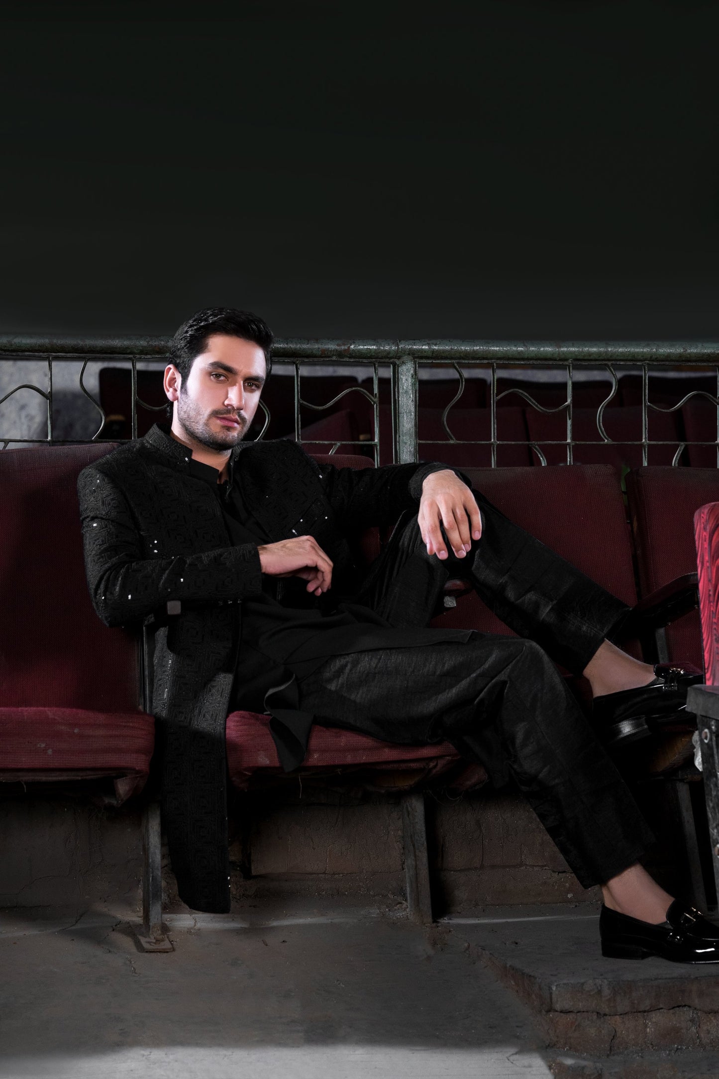 Black Sherwani