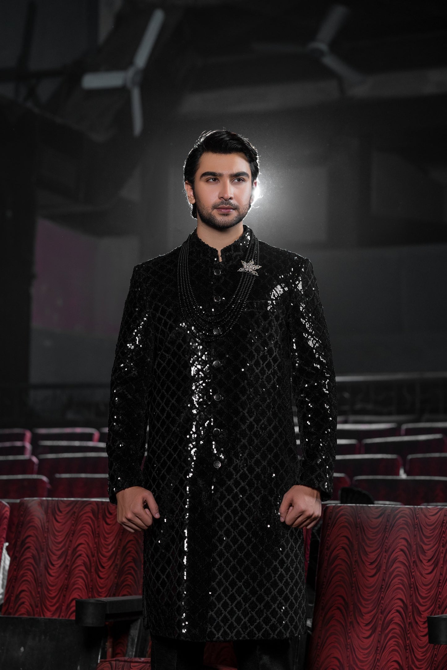 Black Sherwani