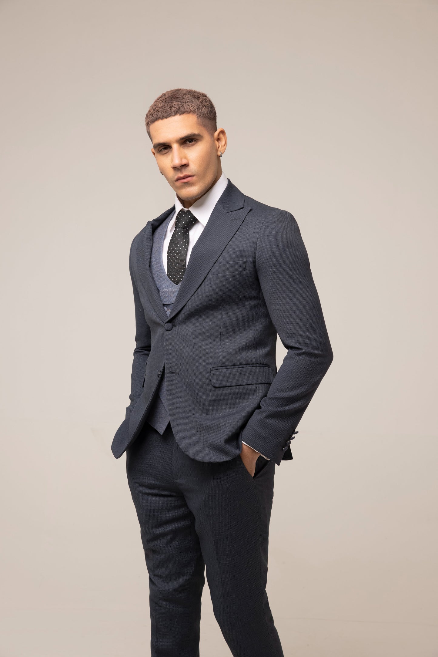 SELF DOT BLUE CLASSIC SUIT