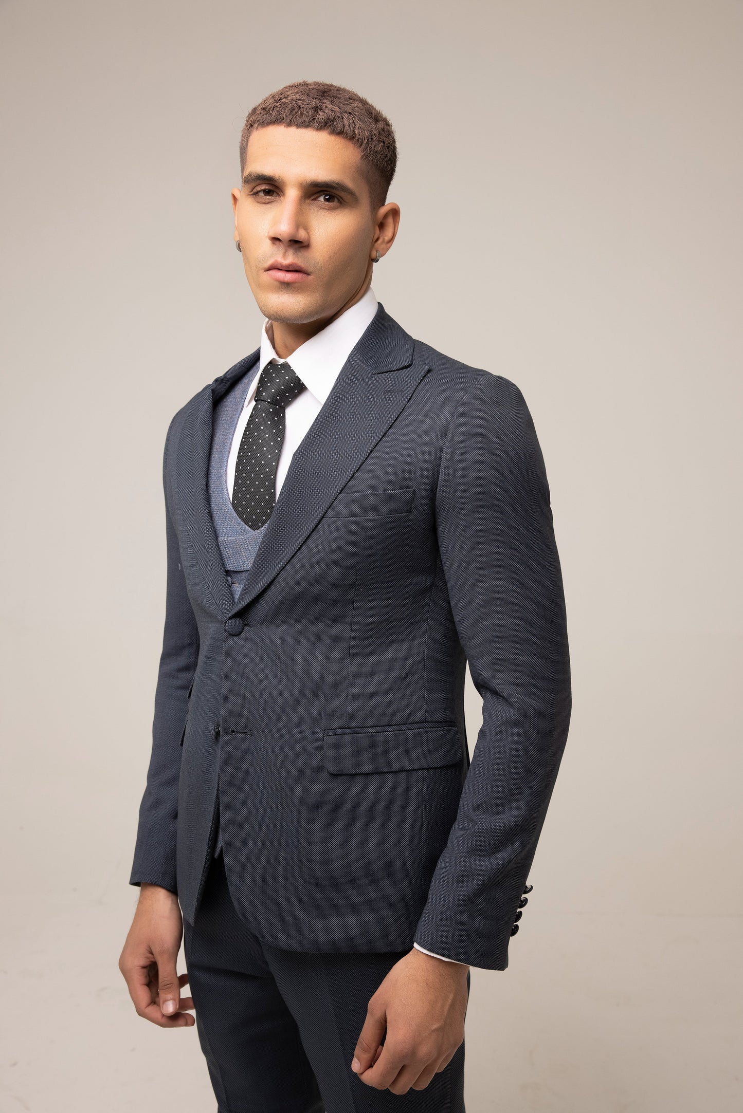 SELF DOT BLUE CLASSIC SUIT